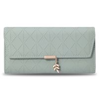 Women's Solid Color Pu Leather Wallets sku image 3