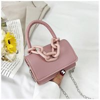 Unisex Small All Seasons Pu Leather Cute Handbag sku image 5