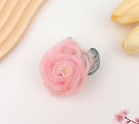 Lady Flower Yarn Mesh Hair Clip Hair Tie sku image 2