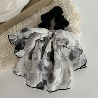 Retro Flower Cloth Printing Hair Tie main image 4
