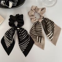 Simple Style Color Block Cloth Hair Tie main image 4