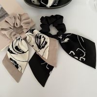 Simple Style Color Block Cloth Hair Tie main image 5