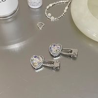 Cute Heart Shape Alloy Inlay Rhinestones Hair Clip sku image 41