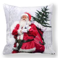 Pastoral Weihnachtsmann Elch Baumwolle Kissenbezüge sku image 2