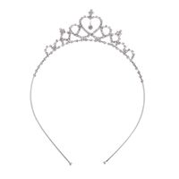 Kid's Princess Crown Rhinestone Plating Crown sku image 1