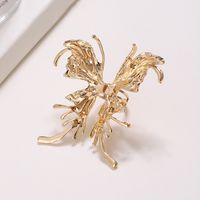 Exaggerated Butterfly Metal Wholesale Open Rings sku image 1