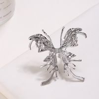 Exaggerated Butterfly Metal Wholesale Open Rings sku image 2