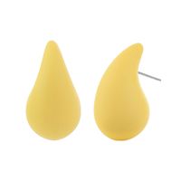 1 Pair Sweet Simple Style Water Droplets Solid Color Arylic Ear Studs main image 3