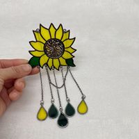 Simple Style Sunflower Alloy Wind Chime sku image 1
