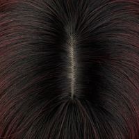 Women's Elegant Sweet Masquerade Party Cosplay Chemical Fiber High Temperature Wire Bangs Straight Hair Long Straight Hair Wigs main image 4