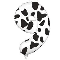 Vintage Style Classic Style Cow Pattern Aluminum Film Birthday Balloons sku image 9