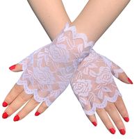 Women's Casual Flower Gloves 1 Pair sku image 3