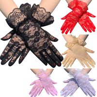 Women's Sweet Solid Color Gloves 1 Pair main image 2