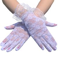 Women's Sweet Solid Color Gloves 1 Pair sku image 4