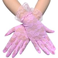 Women's Sweet Solid Color Gloves 1 Pair sku image 5