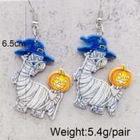 1 Pair Casual Cartoon Character Arylic Drop Earrings sku image 8