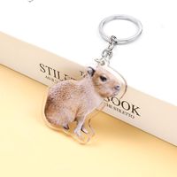 Cute Animal Arylic Unisex Bag Pendant Keychain main image 3