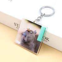 Cute Animal Arylic Unisex Bag Pendant Keychain main image 4