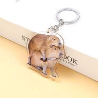 Cute Animal Arylic Unisex Bag Pendant Keychain sku image 1