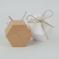 Hexagon 250g Kraft Paper Banquet Party Gift Wrapping Supplies main image 3