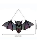 Halloween Funny Bat Arylic Nightclub Party Hanging Ornaments sku image 4