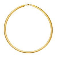 Simple Style Solid Color Stainless Steel Plating 18k Gold Plated Necklace sku image 4