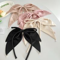 Elegant Lady Bow Knot Cloth Hair Clip main image 5