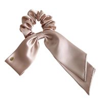 Simple Style Solid Color Bow Knot Cloth Hair Tie main image 5