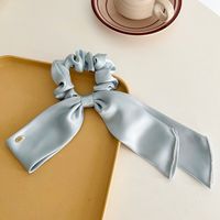 Simple Style Solid Color Bow Knot Cloth Hair Tie sku image 4