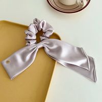 Simple Style Solid Color Bow Knot Cloth Hair Tie sku image 5