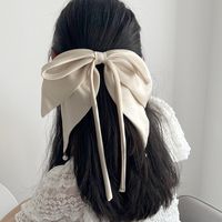 Elegant Lady Bow Knot Cloth Hair Clip main image 2