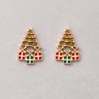 Christmas Tree Earrings sku image 1