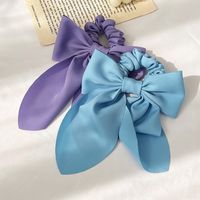 Basic Classic Style Solid Color Cloth Hair Tie main image 5