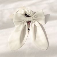 Basic Classic Style Solid Color Cloth Hair Tie sku image 7