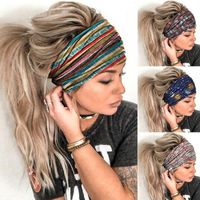 Hip-hop Streetwear Plaid Polyester Hair Band main image 1