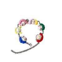 Cute Cartoon Doll Resin Wholesale Bracelets main image 3