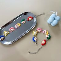 Cute Cartoon Doll Resin Wholesale Bracelets main image 6