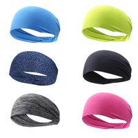 European And American Style Ultra-thin Sports Scarf Men's And Women's Running Quick-drying Headband Yoga Hair Band Outdoor Basketball Sweat-absorbent Headband main image 1
