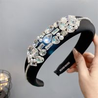 Fairy Style Elegant Streetwear Geometric Cloth Diamond Hair Band main image 3