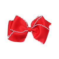 Sweet Bow Knot Cloth Hair Clip sku image 2