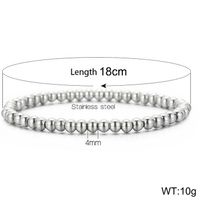 Simple Style Geometric Titanium Steel Bracelets In Bulk sku image 8