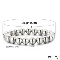 Simple Style Geometric Titanium Steel Bracelets In Bulk sku image 16