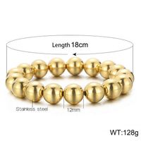 Simple Style Geometric Titanium Steel Bracelets In Bulk sku image 38