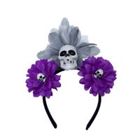 Simple Style Skull Cloth Patchwork Hair Band sku image 4
