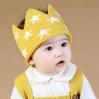 Girl's Cartoon Style Star Baby Hat main image 6