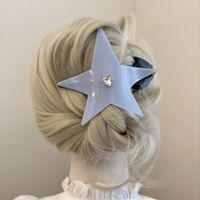 Women's Simple Style Star Acetic Acid Sheets Hair Claws sku image 1