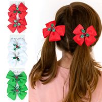 Ethnic Style Solid Color Bow Knot Cloth Hair Clip main image 1