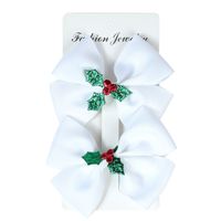 Ethnic Style Solid Color Bow Knot Cloth Hair Clip sku image 1