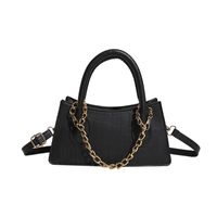 Women's Pu Leather Solid Color Elegant Square Zipper Shoulder Bag Handbag Crossbody Bag sku image 4