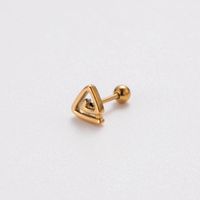 1 Piece Ear Cartilage Rings & Studs Retro Punk Korean Style Heart Shape Butterfly 316 Stainless Steel  Plating main image 4